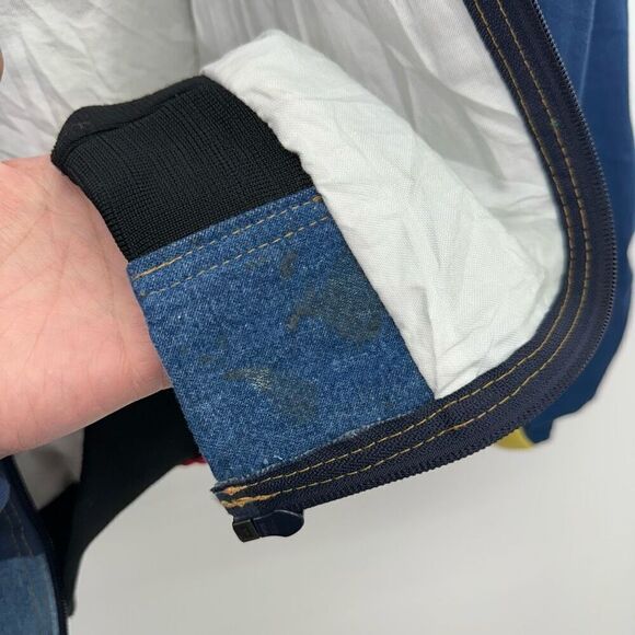 Carhartt Unisex Multicolored Patchwork Hooded Full Zip Jacket - Picture 8 of 16